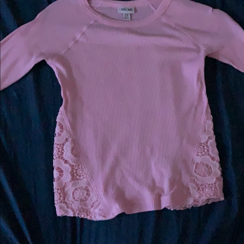 Pink shirt